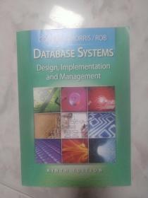 Database Systems Design, Implementation and Management   ninth  edition  数据库系统