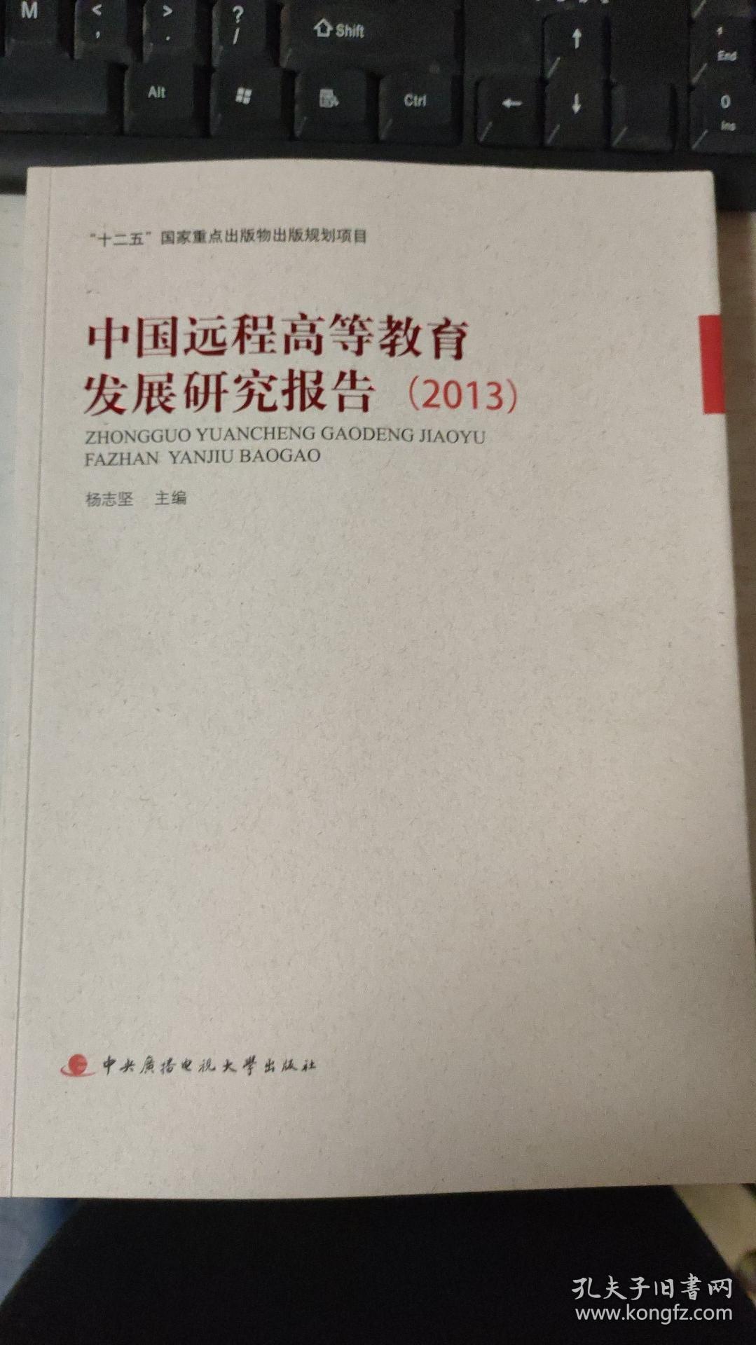 中国远程高等教育发展研究报告（2013）