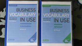 Business Vocabulary in Use Intermediate & Advanced 单本的价格 彩色实物书