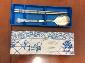 勺子筷子（青花蓝）