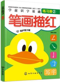 学前识字基础练习册 笔画描红 保护视力版、