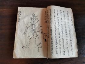 医书｜清手抄医书《幼科指迷》，难得一见。据查，目前应只存1933年苏州中国医学研究社铅印本，孔网上也查无此书。《幼科指迷》力主接种牛痘，此手抄本后半部分即围绕此内容展开。内有手绘图。全书约43张86面。