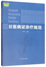 壮医病证诊疗规范/中国东盟传统医药文库