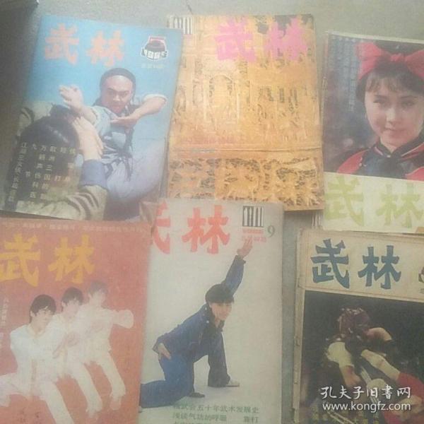 80年代武林杂志6本合售