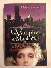 Les Vampires de Manhattan 曼哈顿吸血鬼，法文书法语书（外文原版）