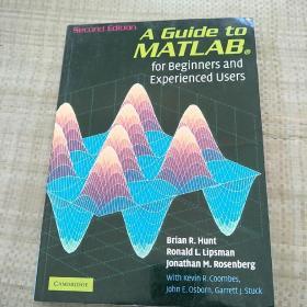 A Guide to MATLAB: for Beginners and Experienced Users（MATLAB指南：面向初学者和有经验的用户  ）平装没勾画 扉页和书边有章
