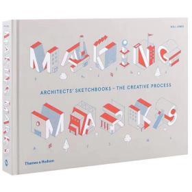 【T&H】Architects'Sketchbooks建筑师的速写本创作过程 建筑手绘手稿英文原版