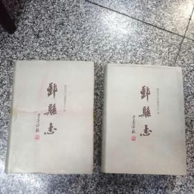 鄞县志(上下册)精装85品