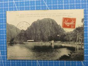 54#欧洲百年建筑风光景物-收藏集邮-复古手账-外国邮政-贴邮票实寄明信片