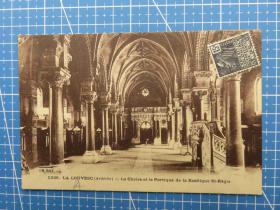 50#欧洲百年建筑风光景物-收藏集邮-复古手账-外国邮政-贴邮票实寄明信片
