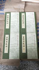 王维集校注（全四册）