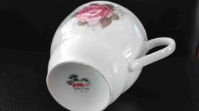 567茶碗中国新化花卉茶碗