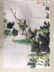 赵光辉画 史培刚题