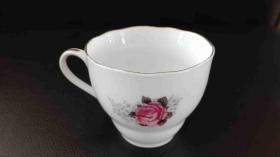567茶碗中国新化花卉茶碗