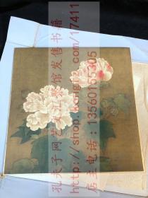 早期出版《·64 国宝 红白芙蓉图》（宋）李迪 绘 日本东京国立博物馆藏 1968年便利堂彩色精印本 非卖品 色纸大小二枚全