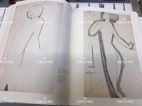 Modigliani 莫迪里尼 素描全集 精装16开 468页 1995年版