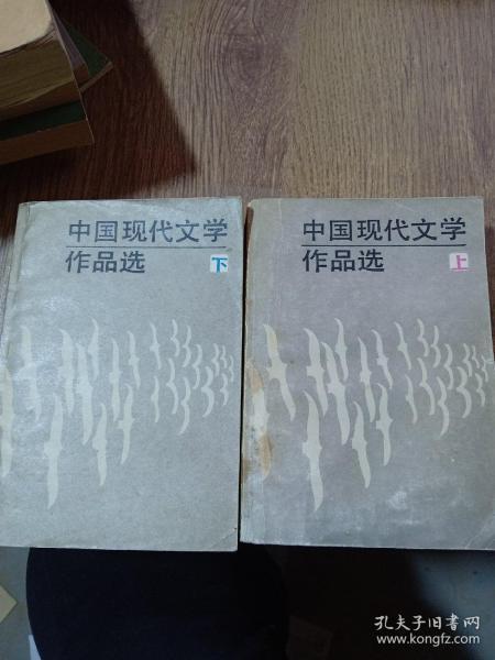 中国现代文学作品选 上下