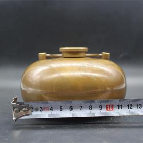 S847古玩杂项收藏龙凤暖手壶铜水壶1号暖手壶