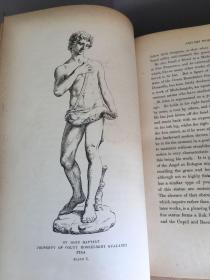 Life and Works of Michelangelo Buonarroti (Charles Heath Wilson-1881) 插图本 含一副拉页 半皮精装 24*17.5cm