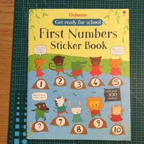 First Numbers Sticker Book (Get Ready for School Sticker Books)