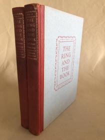 勃朗宁长诗：The Ring And The Book 指环与书   两卷套   限量1500册 插画家签名本.