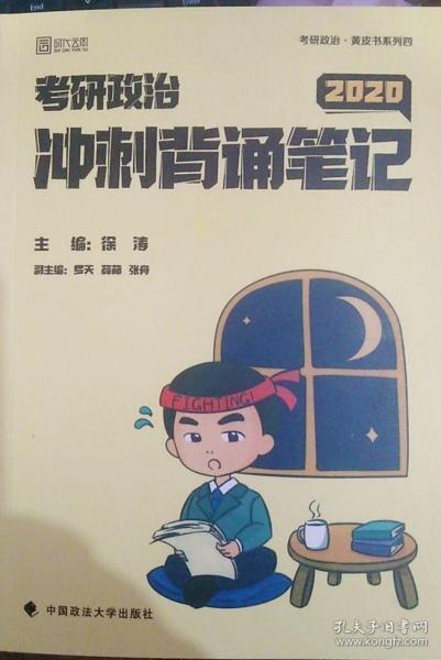 徐涛2020考研政治核心考案+冲刺背诵笔记徐涛核心考案徐涛小黄书（套装共2册）