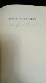 Enrich your english 布面精装19*12cm