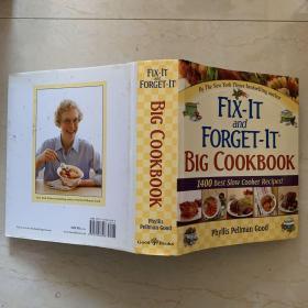 英文原版：Fix-It and Forget-It Big Cookbook: 1400 Best Slow Cooker Recipes!修复它，忘记它大食谱：1400最佳慢烹饪食谱！