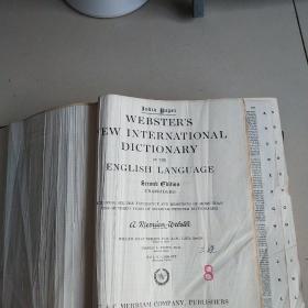 WEBSTER'S NEW INTERNATIONAL DICTIONARY