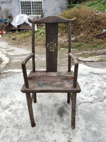 清代明式官帽椅太师椅古董老椅子