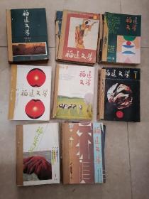 【馆藏老杂志合订本】福建文学 1984年1-12期/1985年1-6/8-12期/1986年1-6/8-12期/1987年1-12期/1988年1-12期/1989年1-12期/1990年1-12期/1991年1-12期合售，共计8年94期，实物见图！