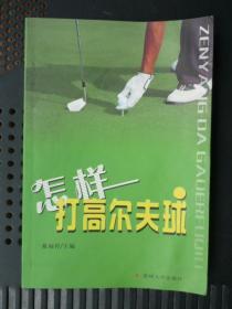 怎样打高尔夫球（大32开、2008年1版2印）