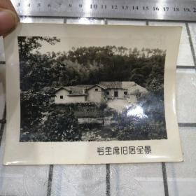 毛主席旧居全景照片（麦贤得战友参观旧居购买广州送给人民英雄麦贤得）