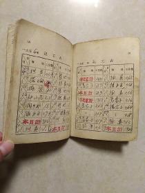 1955年《农业社社员劳动手册》