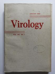 Virology VOL.105 NO.1 （英文原版杂志 病毒学 馆藏书）