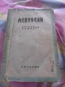 内经教学参考资料           【书内有大量划痕】