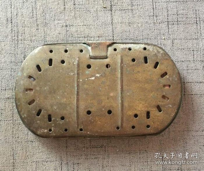 A190老包浆铜怀炉