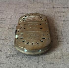 A190老包浆铜怀炉