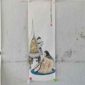 仿任伯年人物画（国画熟宣纸纯手绘）