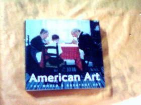 American Art[外文书，铜板纸彩色印刷]