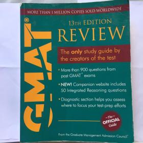 The Official Guide for GMAT Review, 13th EditionGMAT官方指南，第13版 英文原版