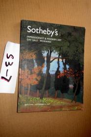 sothebys苏富比 2007年拍卖图录   油画