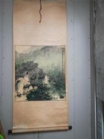 著名画家沈默山水画