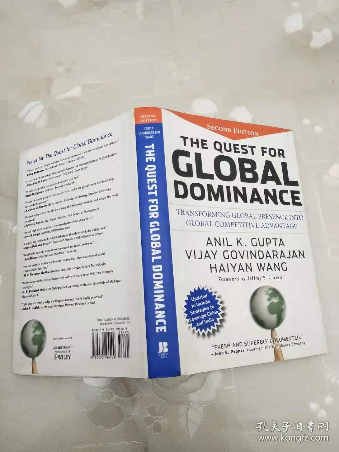 The Quest for Global Dominance 全球优势探索：全球推荐转变为全球竞争优势   精装本