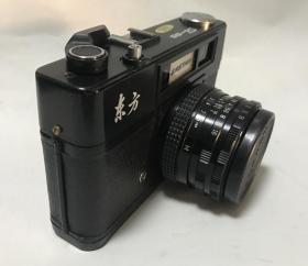 老相机东方S4-35胶片相机135旁轴相机带皮套老相机收藏