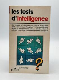 Les tests d'intelligence 法文原版-《智力测验》