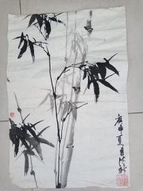 80年孙德新精品国画一幅3平尺保真