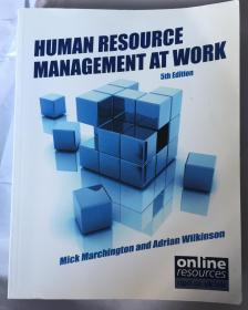 human resource management at work （5th edition）