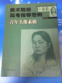 美術(shù)院校高考指導(dǎo)范例 青年頭像素描