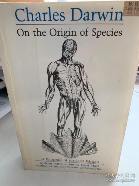 On the Origin of Species. A Facsimille of the First Edition 影印初版